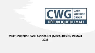 Multi-Purpose Cash Assistance (MPCA) Design in Mali 2023