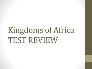 Kingdoms of Africa TEST REVIEW