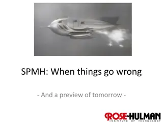 SPMH: When things go wrong