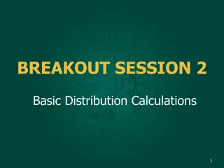 Basic Distribution Calculations for Legal Offenses