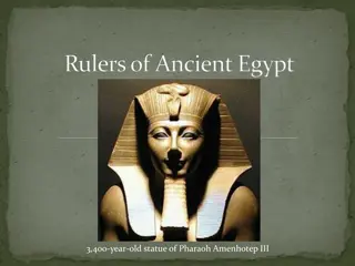 Rulers of Ancient Egypt
