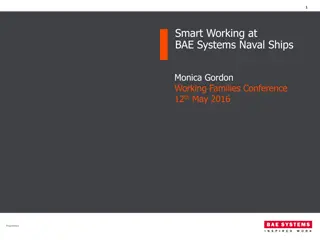Smart Working at BAE Systems Naval Ships