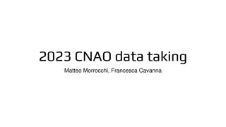 2023 CNAO data taking