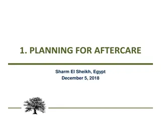 PLANNING FOR AFTERCARE