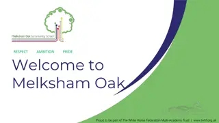 Melksham Oak - Building Respect and Ambition