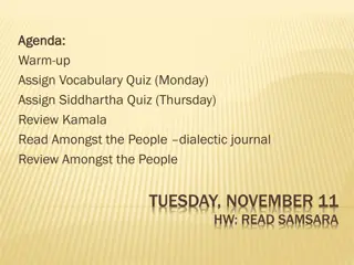 Siddhartha: Themes and Characters