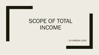 Taxable Income Scope