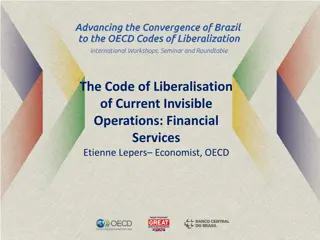 Liberalisation of Current Invisible Operations: Financial Services Overview