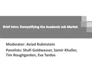 Decoding Academic Job Market Basics
