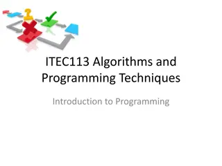 Computers and Programming Basics