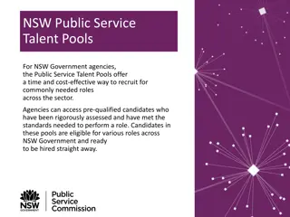 NSW Government Talent Pools - Efficient Recruitment Solution