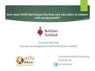 Impact of Poor Diet on Children's Lives and Education