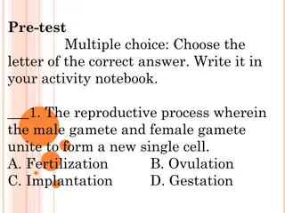 Reproductive Processes
