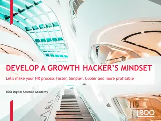 DEVELOP A GROWTH HACKER’S MINDSET
