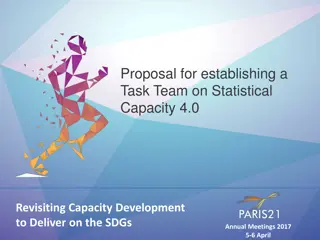 Proposal for establishing a Task Team on Statistical Capacity4.0