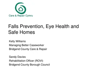 Falls Prevention, Eye Health and  Safe Homes