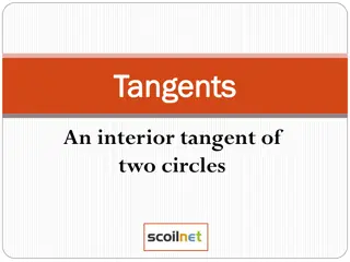 Internal Tangents of Circles Construction