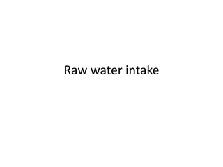 Raw water intake