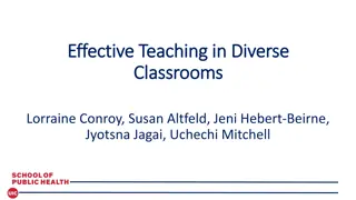 Effective Teaching in Diverse Classrooms - Strategies for Engagement and Inclusivity