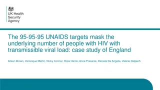 Masking the Underlying Number of People with HIV in England