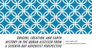 Creation Perspectives from Seventh-day Adventist Viewpoint