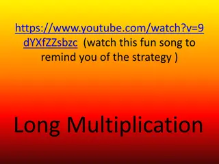 Fun Long Multiplication Practice & Challenges