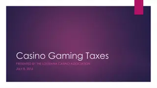 Louisiana Gaming Industry Overview