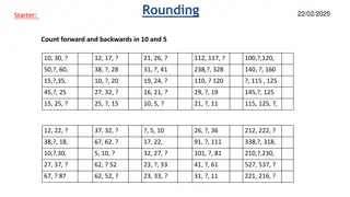 Mastering Rounding for Easy Counting
