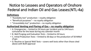 Federal and Indian Oil & Gas Leases Regulations