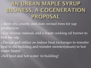 Innovative Maple Syrup Production Using Waste Cooking Oil for Heating