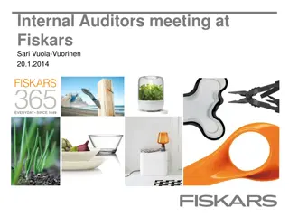Internal Auditors meeting at Fiskars