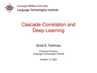 Cascade-Correlation and Deep Learning