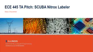 Compact Nitrox Analyzer/Labeler for Scuba Divers