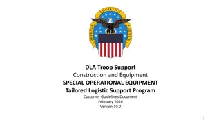 DLA Troop Support Special Operational Equipment Program
