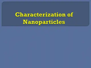 Characterization of Nanoparticles
