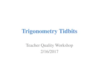 Trigonometry Tidbits