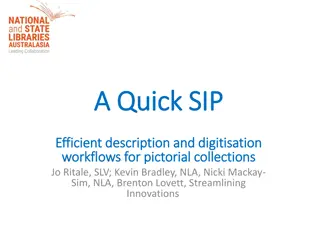 Efficient Digitisation Workflows for Pictorial Collections