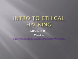 Metasploit Basics and Sources for Virtual Machines
