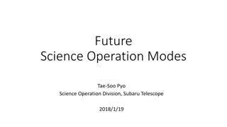Future Science Operation Modes