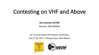 Contesting on VHF and Above