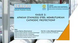 Does Stainless Steel Require Cathodic Protection?