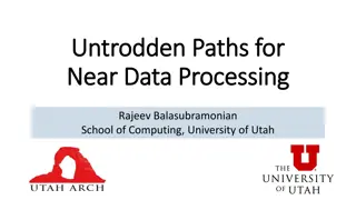 Untrodden Paths for Near Data Processing