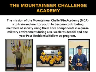 MountaineerChallenge Academy Youth Development Program