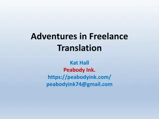 Adventures in Freelance Translation with Kat Hall