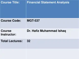 Financial Statement Analysis - Growth Inc. Acquisition Overview