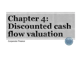 Discounted Cash Flow Valuation in Corporate Finance