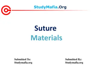Suture Materials