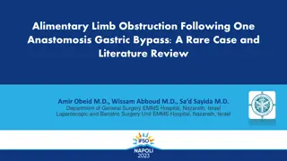 Alimentary Limb Obstruction Following Gastric Bypass: A Rare Case and Review