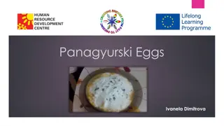 Panagyurski Eggs