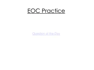 EOC Practice